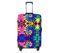 GaxfjRu Funda protectora para maleta, diseño de tribu exótica, lavable, antiarañazos, Black, XL