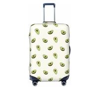 Gaxfjru Funda protectora para maleta, lavable, antiarañazos, con estampado de aguacate, Black, M