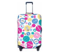 Gaxfjru Funda protectora para maleta, lavable, antiarañazos, con estampado de enfermera, para equipaje, Black, S