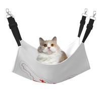 GaxfjRu Hamaca ajustable con diseño de mapa de la bandera de Georgia para ventana, acogedora cama de terciopelo para mascotas y descanso para gatitos