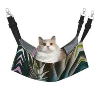 GaxfjRu Hamaca ajustable para gatos con diseño de flamenco, para ventana, acogedora cama de terciopelo para mascotas y descanso para gatitos