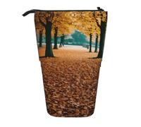 GaxfjRu Hello Autumn Print - Estuche telescópico portátil para lápices, organizador con múltiples ranuras, para herramientas de escritura y accesorios