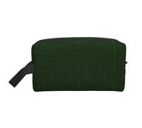 GaxfjRu Hunter Green - Bolsa organizadora de cosméticos con estampado de pétalos florales para mujer, bolsa de maquillaje grande para cosméticos, accesorios de tocador, Blanco, Talla única