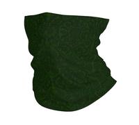 GaxfjRu Hunter Green Floral Petals Print Cooling Multi Use Neck Polaina para hombres y mujeres, máscara facial de verano para trabajar, correr deportes