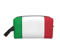 GaxfjRu Impresión bandera italia Viaje Cosméticos Bolsa Organizador Grande Bolsa de Maquillaje Mujeres para Cosméticos Artículos de tocador Accesorios, blanco, Talla Única, Color blanco., Talla única