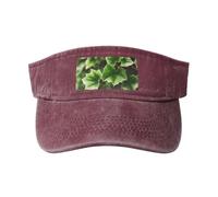 GaxfjRu Ivy Blossoms Tree - Gorra de protección solar transpirable para mujer, para golf, tenis, correr, uso diario, rosso, Talla única