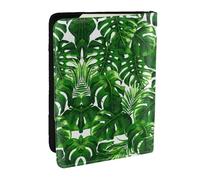 GaxfjRu Monstera Deliciosa Banana Palm Print - Cartera para pasaporte familiar, cartera para pasaporte para mujer, bolsa de viaje esencial para pasaporte para hombres