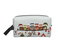 GaxfjRu Neceser de viaje con bonitos búhos en rama, bolsa de maquillaje grande para mujer, para cosméticos, artículos de tocador, accesorios, color blanco y opulento jardín, talla única, Jardín