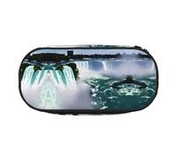 GaxfjRu Niagara - Estuche para lápices de gran capacidad con estampado de otoño para el hogar, la universidad, oficina, organizador para adultos