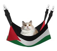 GaxfjRu Palestine Flag1 - Cama ajustable para gatos, hamaca para ventana, acogedora cama de terciopelo para mascotas y salón para gatitos