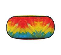 GaxfjRu Studen - Estuche para lápices de gran capacidad con estampado de plumas de loro para el hogar, la universidad, la oficina, organizador para adultos, Negro , Talla única, Lindo