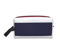 GaxfjRu Tailandia Bandera Impresión Viaje Cosmético Bolsa Organizador Grande Neceser Maquillaje Mujeres para Cosméticos Artículos de tocador Accesorios, Blanco, Talla Única, Color blanco., Talla única