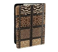 GaxfjRu Wild Zoo Print - Cartera para pasaporte familiar, cartera de pasaporte para mujer, bolsa de viaje esencial para pasaporte para hombres