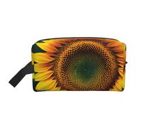 GaxfjRu You Are My Sunshine - Bolsa de viaje para cosméticos, neceser de maquillaje, neceser y accesorios, diseño de girasol, color blanco, talla única, Color blanco., Talla única