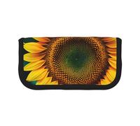 GaxfjRu You are My Sunshine - Estuche de lona para lápices, diseño de girasoles, almacenamiento organizado para picnics y uso diario, soporte para lápices
