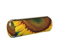 GaxfjRu You Are My Sunshine - Estuche de piel con cremallera para bolígrafos y lápices, diseño de girasol