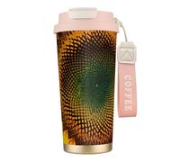 GaxfjRu You Are My Sunshine - Taza de café aislada con estampado de girasol, vaso aislado de acero inoxidable de 500 ml, tazas portátiles para mantener el calor o el hielo