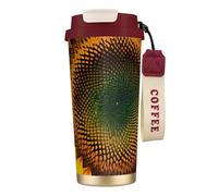 GaxfjRu You Are My Sunshine - Taza de café aislada con estampado de girasol, vaso aislado de acero inoxidable de 500 ml, tazas portátiles para mantener el calor o el hielo