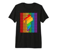 Gay America Football Pride Month LGBT Rainbown Flag Camiseta Premium