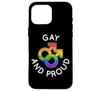 Gay and Proud LGBTQ Pride Equality Carcasa para iPhone 16 Pro MAX