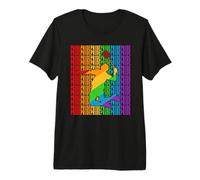 Gay Badminton Pride Month LGBT Rainbown Flag Camiseta Premium