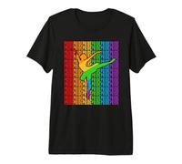 Gay Ballet Dance Pride Month LGBT Rainbown Flag Camiseta Premium