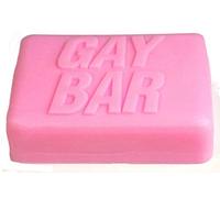 Gay Bar Fight Club de película de jabón rosa parodia aficionado LGBT santa secreto lleno de regalos