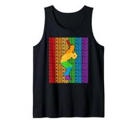 Gay Baseball Pride Month LGBT Rainbown Flag Camiseta sin Mangas