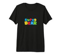 Gay Bear - Camiseta con diseño de Oso y Bandera del Orgullo Camiseta Premium