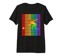 Gay Bowling Player Pride Month LGBT Rainbown Flag Camiseta Premium