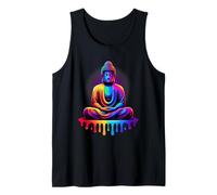 Gay Buda Budismo Chakra Zen Yoga Namaste Lgbt Orgulloso Aliado Camiseta sin Mangas