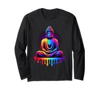 Gay Buda Budismo Chakra Zen Yoga Namaste Lgbt Orgulloso Aliado Manga Larga