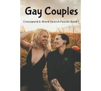 Gay Couples Crossword & Word Search Puzzle Book: Puzzles about LGBTQI Couples, Romance and More | Puzzles For Gay and Queer Couples | Gift For Pride