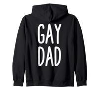 Gay Dad Orgulloso de mi Día del Padre Gay Papá Gay Sudadera con Capucha