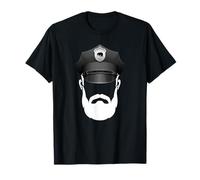 Gay Daddy Arnés Gay de Cuero - Bear Bearded Gay Pride Camiseta