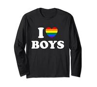 Gay De Los Hombres Arco Iris Amo Chicos Gay Salida Manga Larga