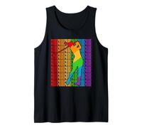 Gay Golf Golfer Girl Pride Month LGBT Rainbown Flag Camiseta sin Mangas