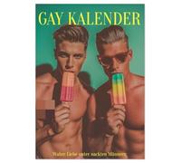 Gay Kalender - Wahre Liebe unter nackten Männern (Tischkalender 2026 DIN A5 hoch), CALVENDO Monatskalender: Schwule Männer Kalender: Nackt, sexy, ... LGBTQ-Männerkalender für echte Männerliebe.