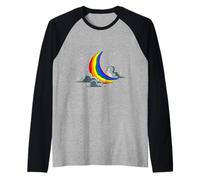 Gay Luna No Es Una Fase Gay Camiseta Manga Raglan