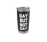 Gay pero no gay - divertido dicho sarcástico lindo fresco novedad Vaso térmico de acero inoxidable de doble pared