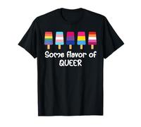 Gay Pride Flag LGBTQ Some Flavor of Queer Pride Lesbian LGBT Camiseta