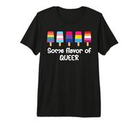 Gay Pride Flag LGBTQ Some Flavor of Queer Pride Lesbian LGBT Camiseta Premium