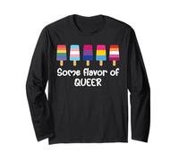 Gay Pride Flag LGBTQ Some Flavor of Queer Pride Lesbian LGBT Manga Larga