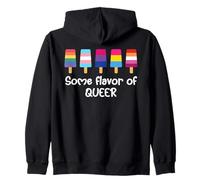 Gay Pride Flag LGBTQ Some Flavor of Queer Pride Lesbian LGBT Sudadera con Capucha