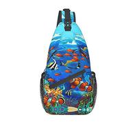 Gay Pride Rainbow LGBT Sling Backpack, Casual Crossbody Shoulder Backpack Sling Bag Chest Daypack para Hombres y Mujeres