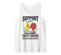 Gay Pride Support Your Fruity Friends LGBTQ Love Wins Camiseta sin Mangas