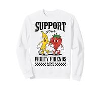 Gay Pride Support Your Fruity Friends LGBTQ Love Wins Sudadera