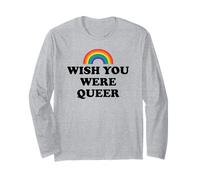 Gay Pride Wish You were Queer Rainbow Pride LGBTQ Lesbian Manga Larga