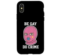 Gay Rebelde Rosa Pasamontañas Orgullo Meme Art Carcasa para iPhone X/XS