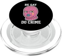 Gay Rebelde Rosa Pasamontañas Orgullo Meme Art PopSockets PopGrip para MagSafe
